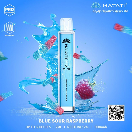 Hayati Crystal Mini Pro 600 Disposable Vape