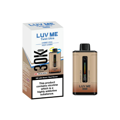 Luv Me 30k Twist Ultra Dual Flavour - 2 In 1 Disposable Vape Kit