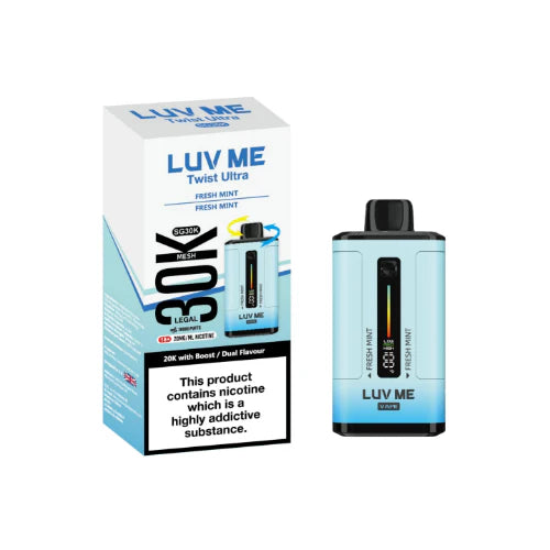 Luv Me 30k Twist Ultra Dual Flavour - 2 In 1 Disposable Vape Kit