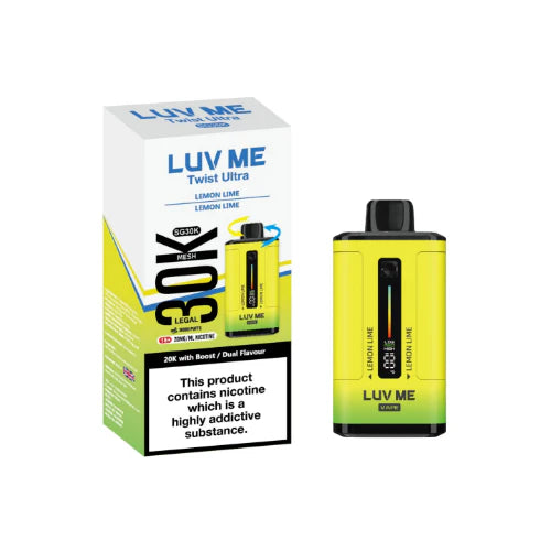 Luv Me 30k Twist Ultra Dual Flavour - 2 In 1 Disposable Vape Kit