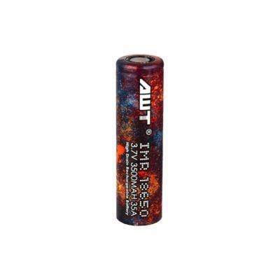 Shop 18650 AWT 3.7V 3500MAH 35A RAINBOW BATTERY (Pack of 2) - 18650 AWT 3.7V 3500MAH 35A RAINBOW BATTERY (Pack of 2) - Vape Blaze