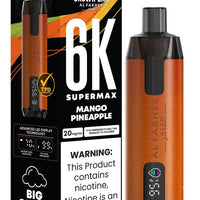 Shop Al Fakher Supermax 6000 Disposable Vape - Al Fakher Supermax 6000 Disposable Vape - Vape Blaze