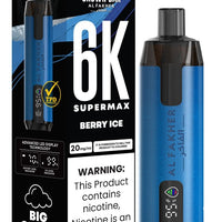 Shop Al Fakher Supermax 6000 Disposable Vape - Al Fakher Supermax 6000 Disposable Vape - Vape Blaze