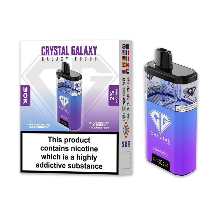 Shop Crystal Galaxy Focus 30k Disposable Vape - Buy Crystal Galaxy Focus 30k Disposable Vape at vapekarlo - Vape Blaze