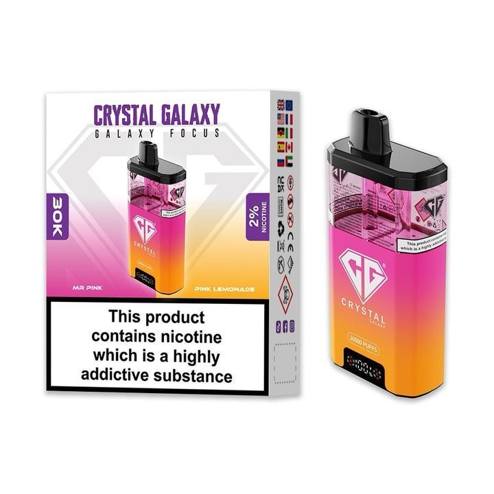 Shop Crystal Galaxy Focus 30k Disposable Vape - Buy Crystal Galaxy Focus 30k Disposable Vape at vapekarlo - Vape Blaze