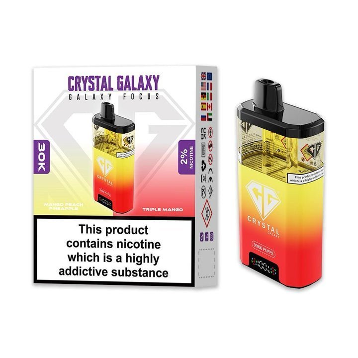 Shop Crystal Galaxy Focus 30k Disposable Vape - Buy Crystal Galaxy Focus 30k Disposable Vape at vapekarlo - Vape Blaze