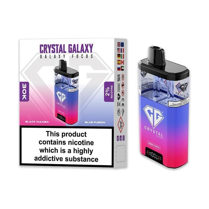 Shop Crystal Galaxy Focus 30k Disposable Vape - Buy Crystal Galaxy Focus 30k Disposable Vape at vapekarlo - Vape Blaze
