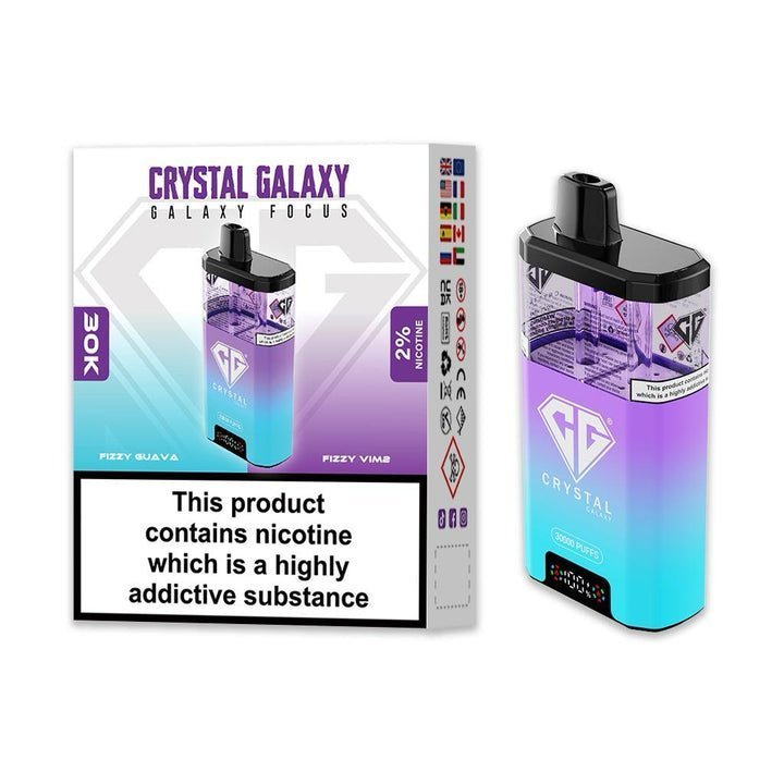 Shop Crystal Galaxy Focus 30k Disposable Vape - Buy Crystal Galaxy Focus 30k Disposable Vape at vapekarlo - Vape Blaze