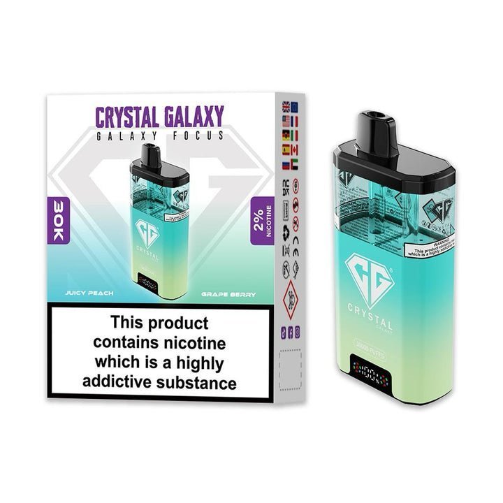 Shop Crystal Galaxy Focus 30k Disposable Vape - Buy Crystal Galaxy Focus 30k Disposable Vape at vapekarlo - Vape Blaze