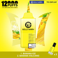 Shop Gold Mary 12000 Disposable Vape - Gold Mary 12000 Disposable Vape - Vape Blaze