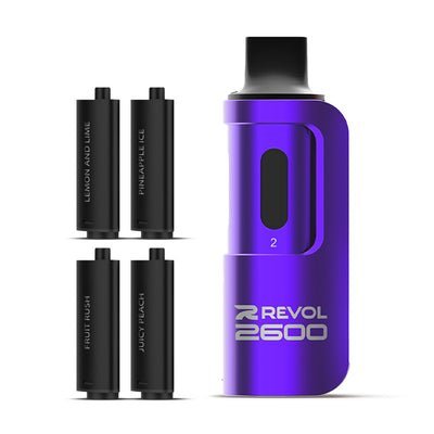 Shop Revol 2600 Disposable Vape | 4 in 1 Edition - Revol 2600 Disposable Vape | 4 in 1 Edition - Vape Blaze