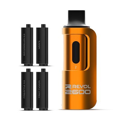 Shop Revol 2600 Disposable Vape | 4 in 1 Edition - Revol 2600 Disposable Vape | 4 in 1 Edition - Vape Blaze