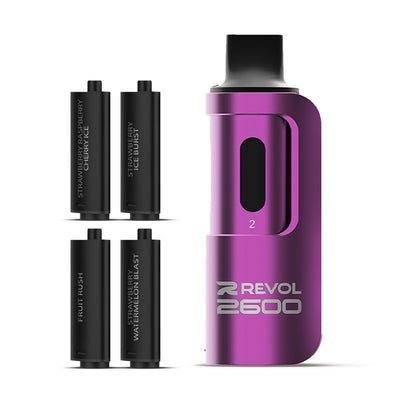 Shop Revol 2600 Disposable Vape | 4 in 1 Edition - Revol 2600 Disposable Vape | 4 in 1 Edition - Vape Blaze