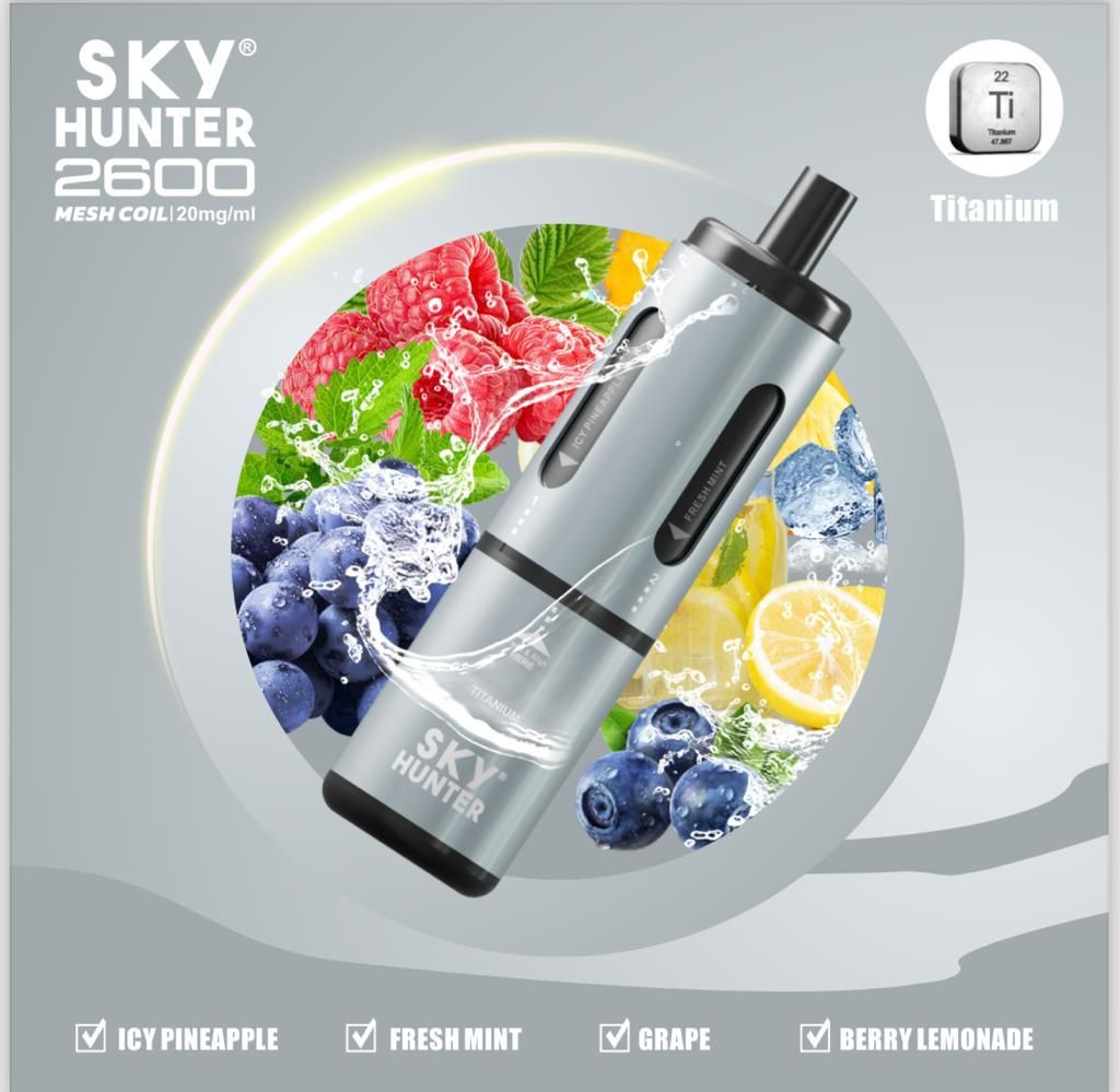 Shop Sky Hunter 2600 Disposable Vape | 4 in 1 Edition - Sky Hunter 2600 Disposable Vape | 4 in 1 Edition - Vape Blaze
