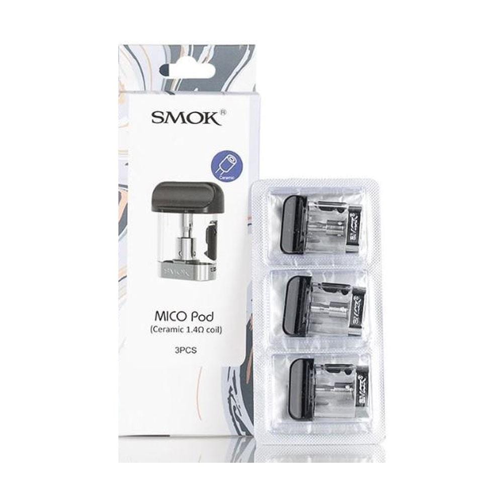 Shop Smok Mico Replacement Pods - Pack of 3 - Smok Mico Replacement Pods - Pack of 3 - Vape Blaze