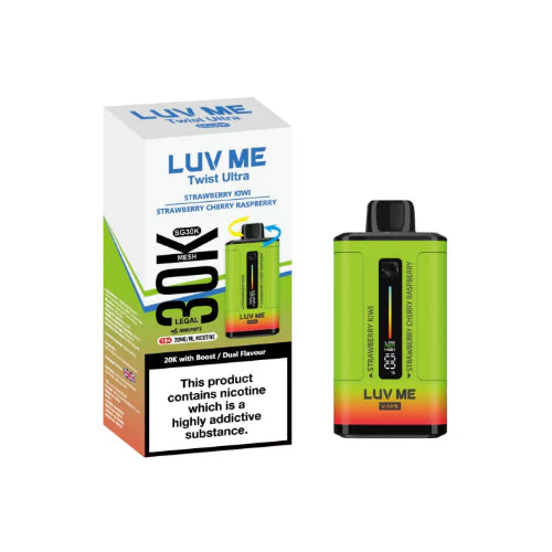 Luv Me 30k Twist Ultra Dual Flavour - 2 In 1 Disposable Vape Kit