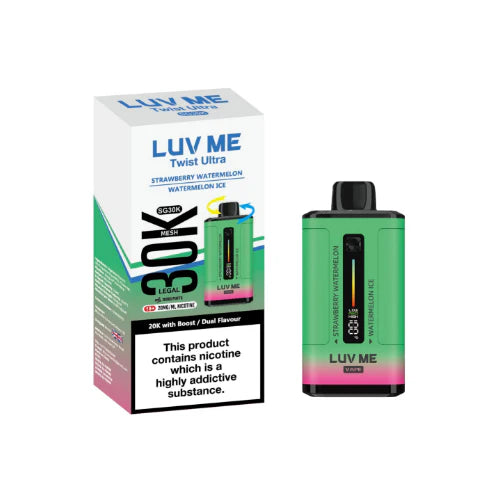Luv Me 30k Twist Ultra Dual Flavour - 2 In 1 Disposable Vape Kit